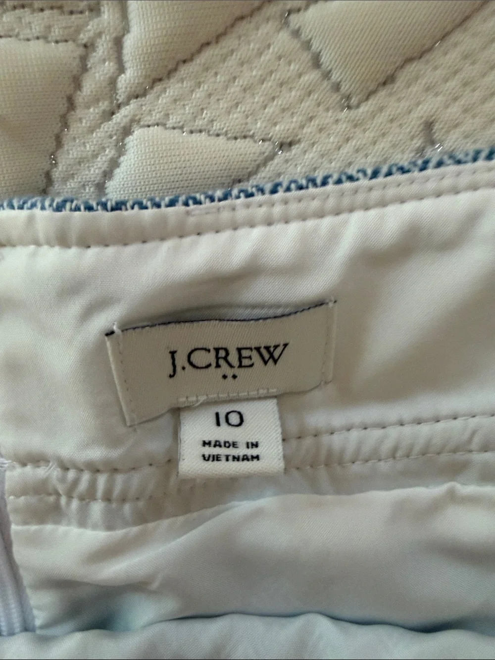 J.Crew Classic Light Blue Women's A-Line Skirt